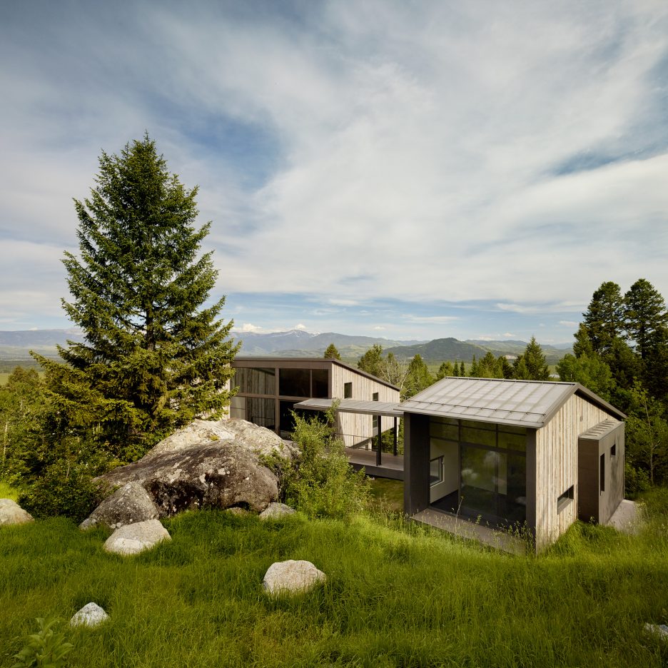 Boulder Retreat in Wyoming by Carney Logan Burke