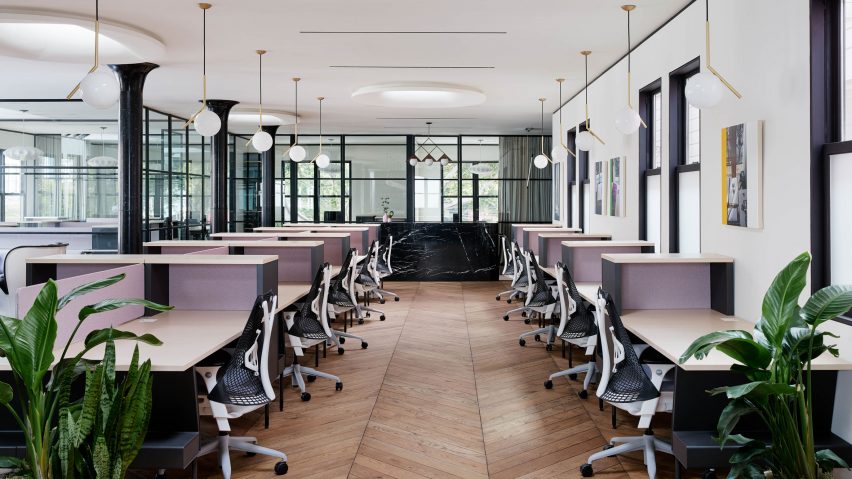 Canopy co-working space by Yves Behar