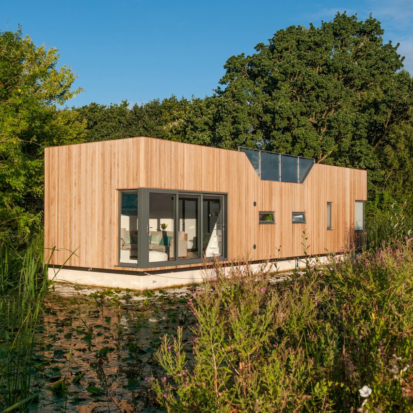 Chichester floating home by Baca Architects