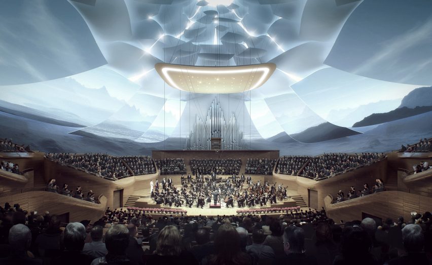 China Philharmonic Hall by MAD