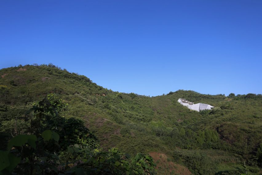Dinosaur egg geological museum in Qinglong Mountain