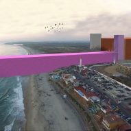 Trump's Mexican border wall envisioned as Barragán-inspired pink barrier