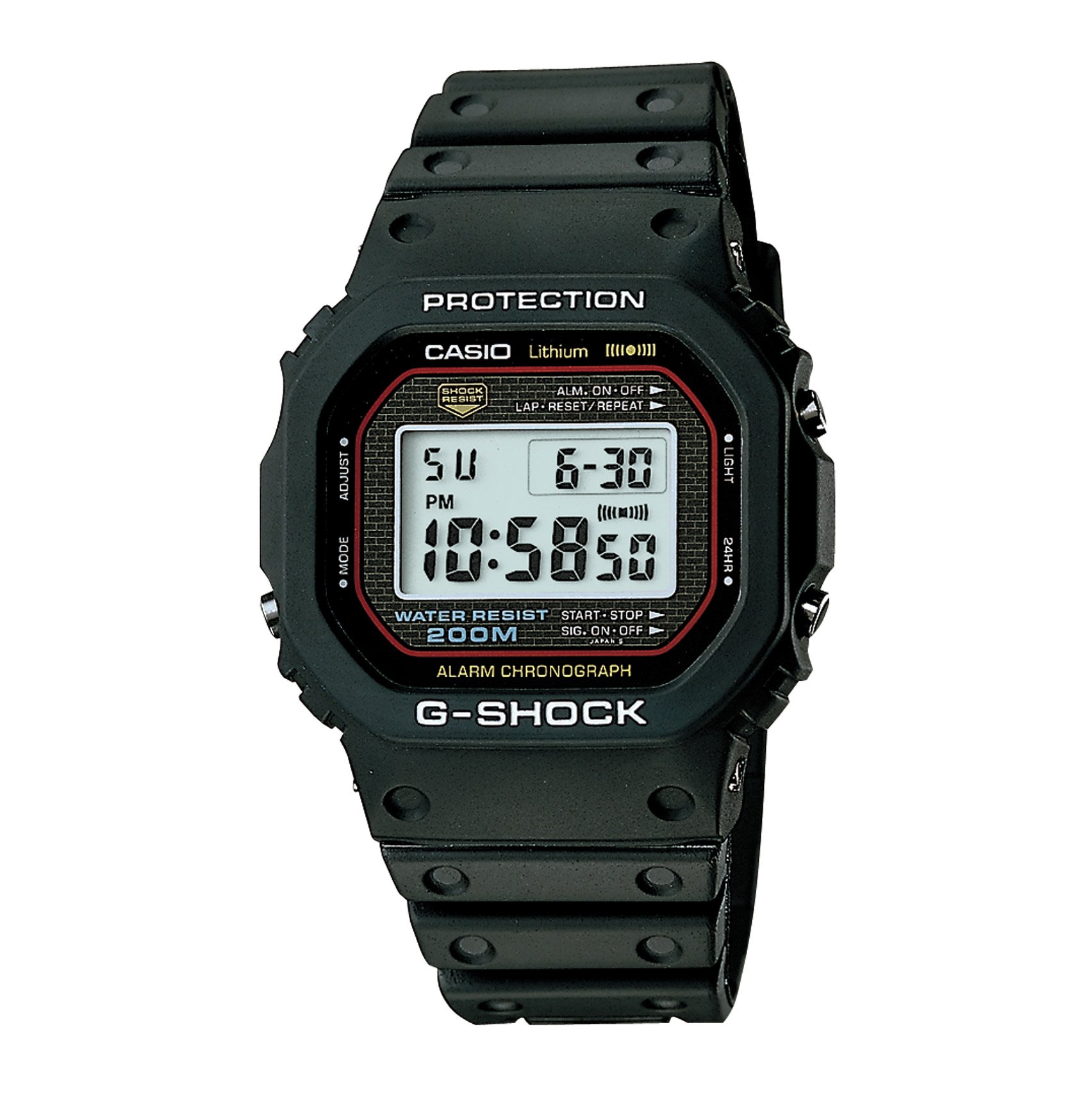 In 1983, Casio launched the first shock-resistant G-Shock watch