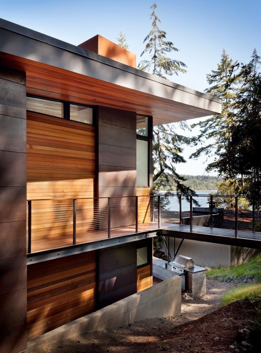 Herron Island cabin by First Lamp Architects