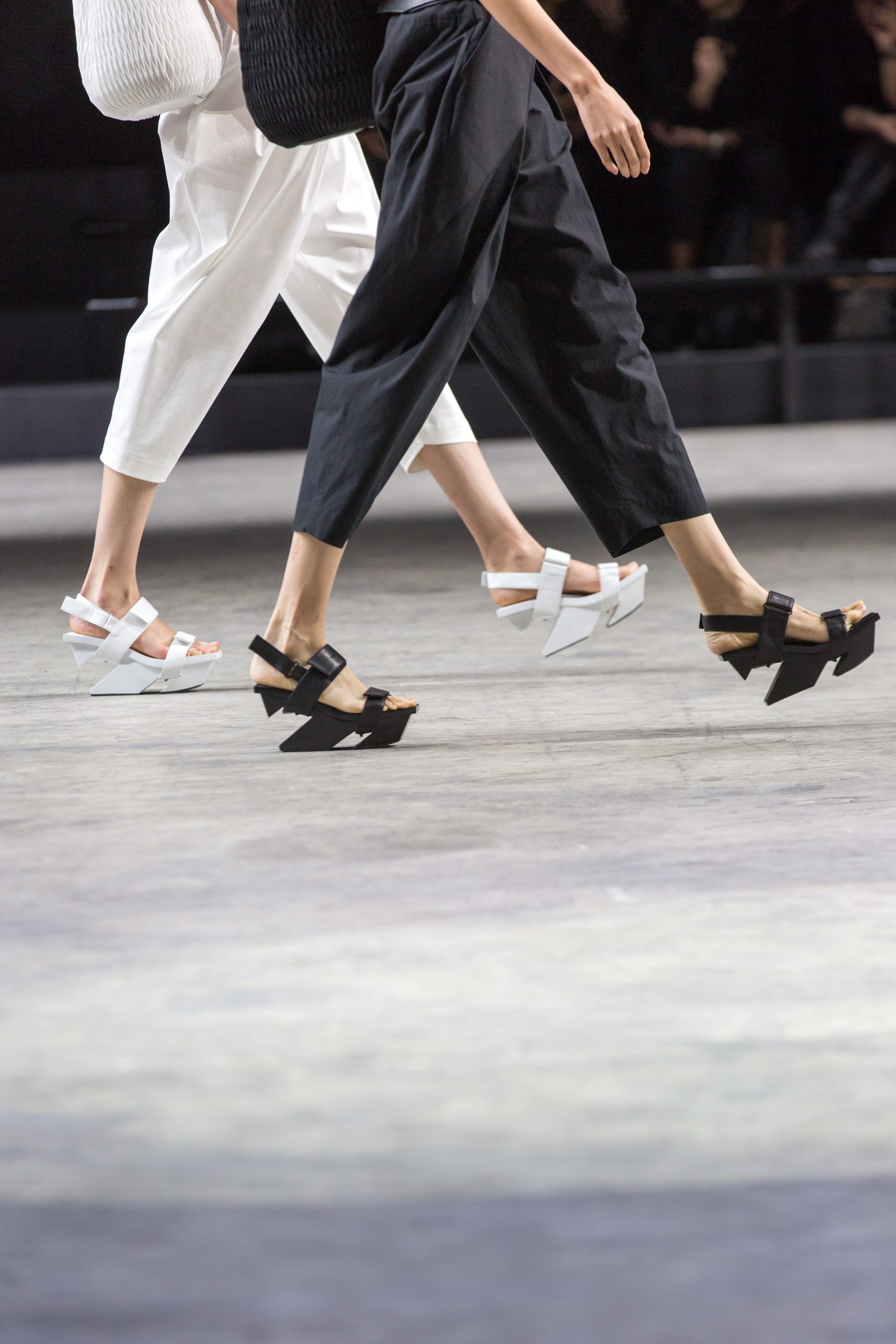 United Nude and Issey Miyake team up for Rock and Wrap shoes