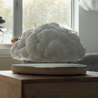 Richard Clarkson disguises Bluetooth speaker as levitating indoor cloud