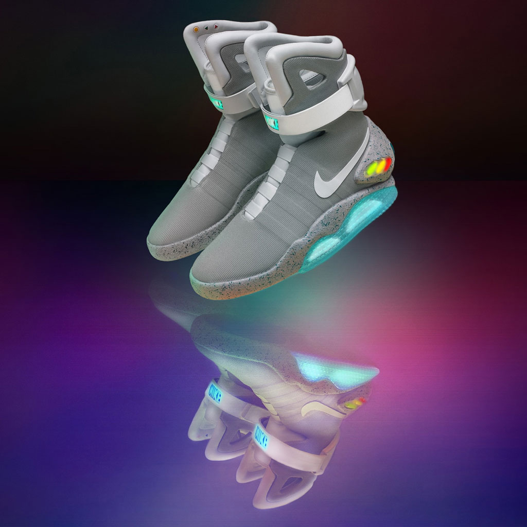 flotador Estructuralmente barbería Nike raffles Mag self-lacing shoes from Back to the Future II