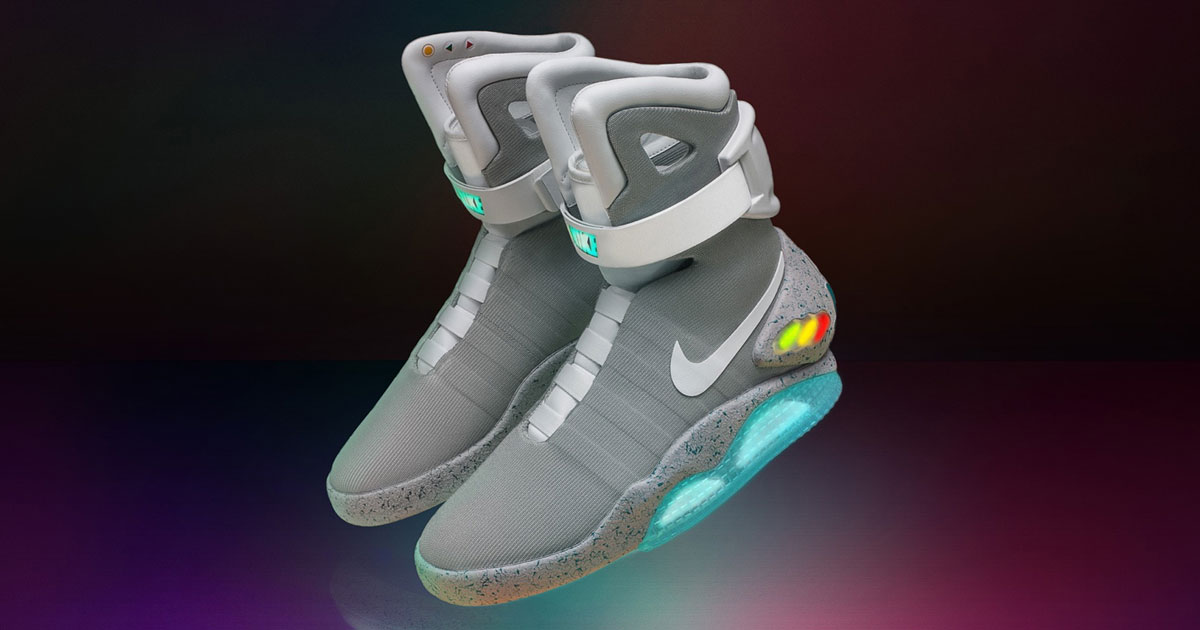 nike shoes back to the future