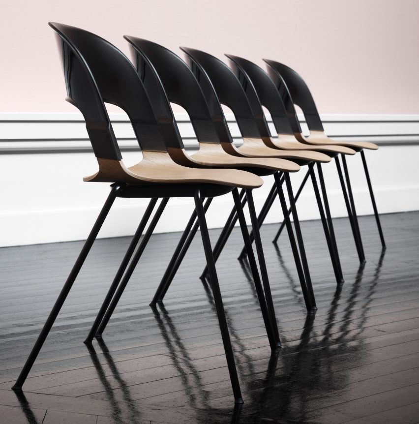 Pair Chair by Benjamin Hubert for Fritz Hansen