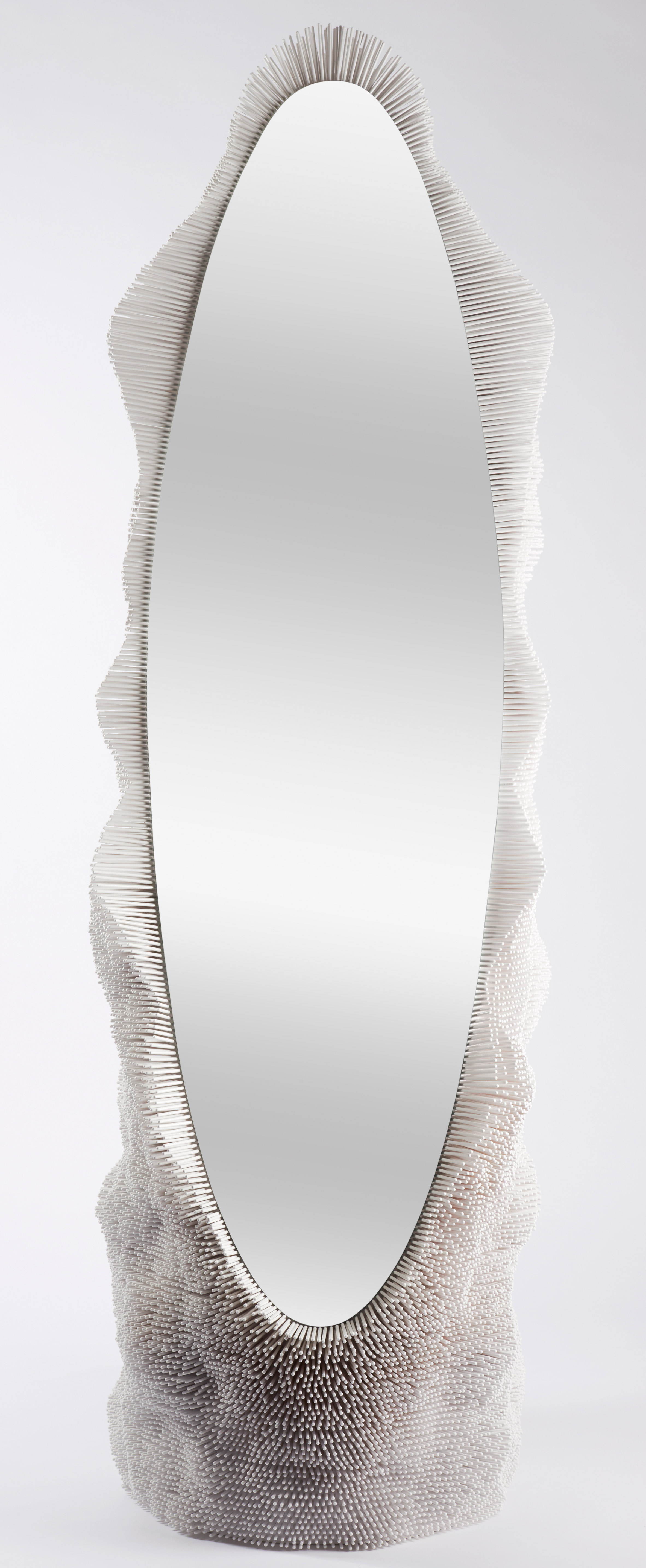Pia Maria Raeder beech reed furniture for Galerie BSL