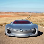 Renault replaces doors with a sliding roof for Trezor concept car