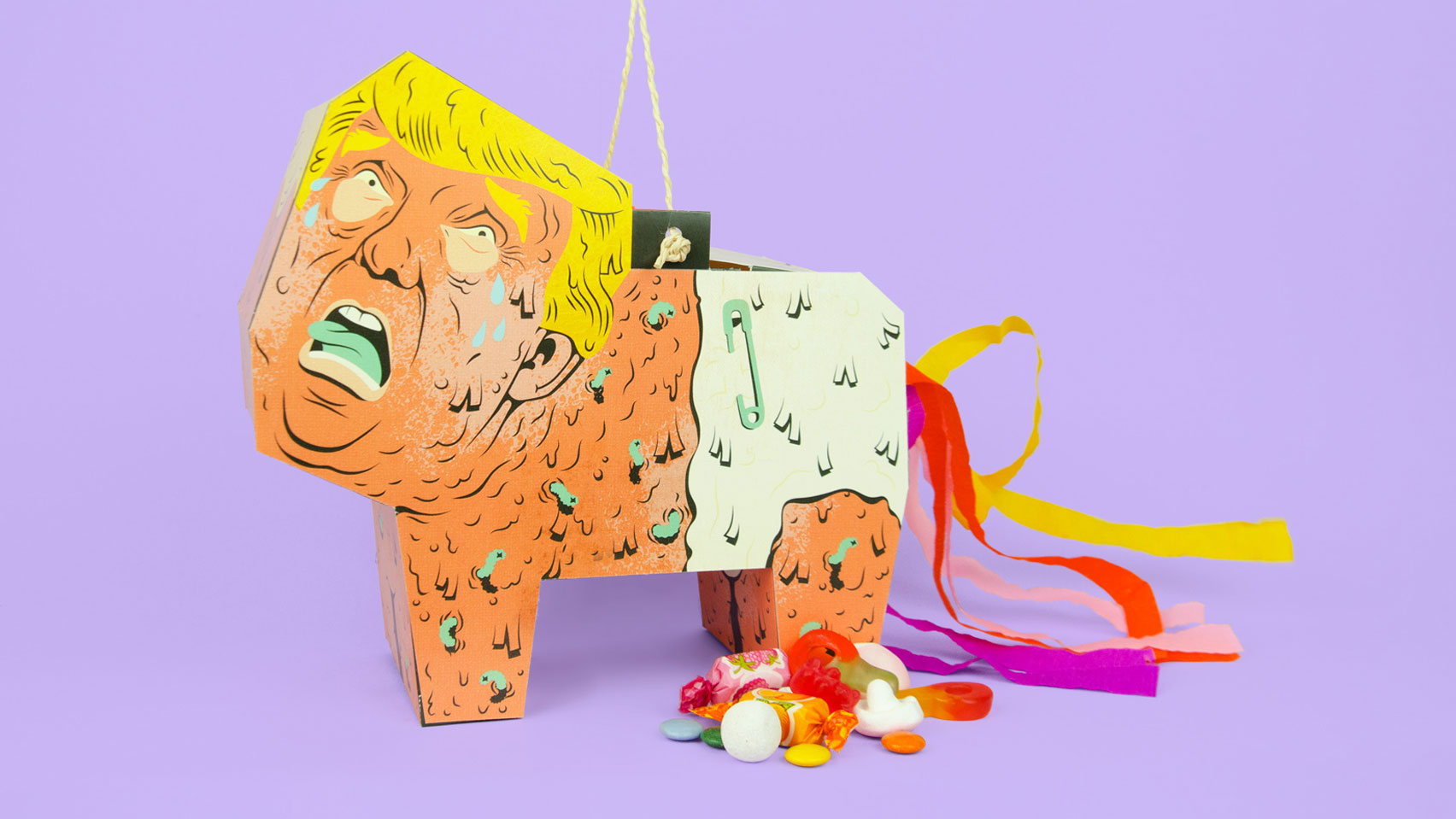 Revenge of the Mexican – The DIY Donald Trump Piñata by Caty Aguilera