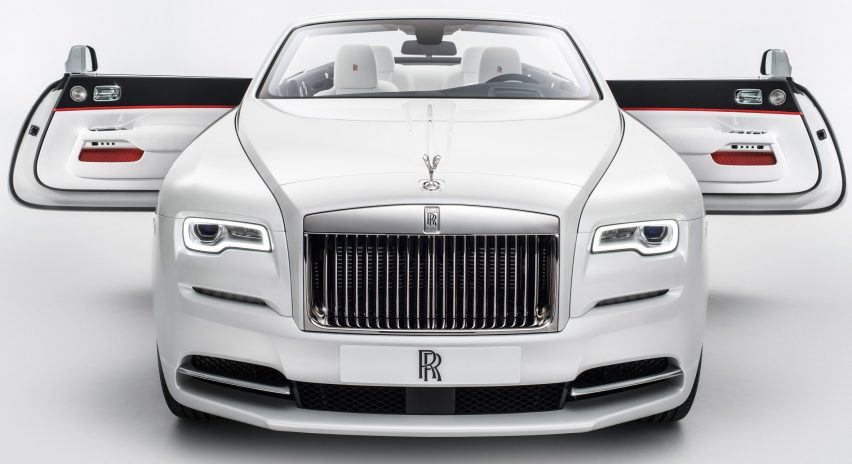 Rolls-Royce Dawn car Inspired by Fashion