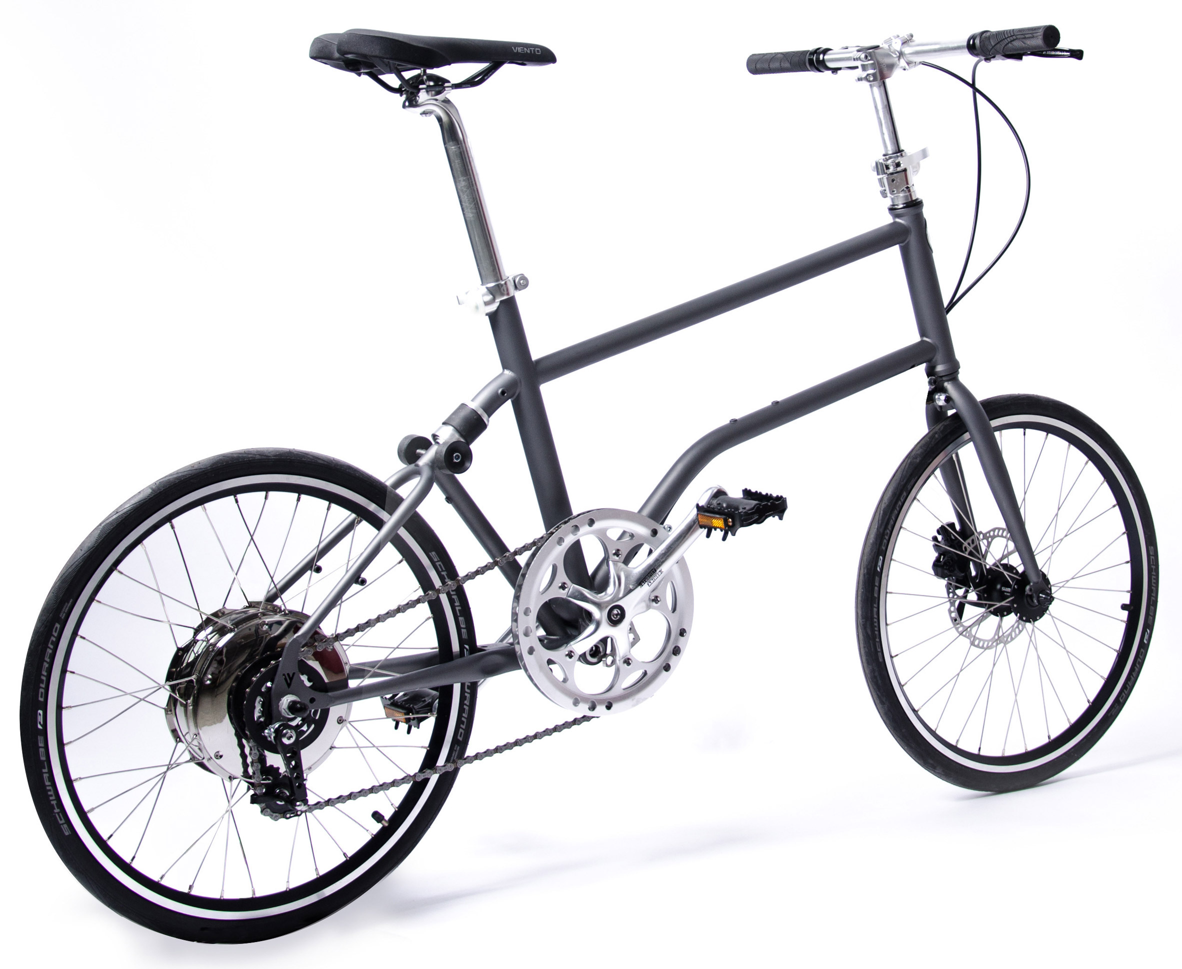 Self charging folding electric clearance bike