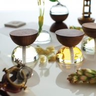 Esrawe Studio and Cadena stack two hemispheres to form reusable perfume bottle for Xinú