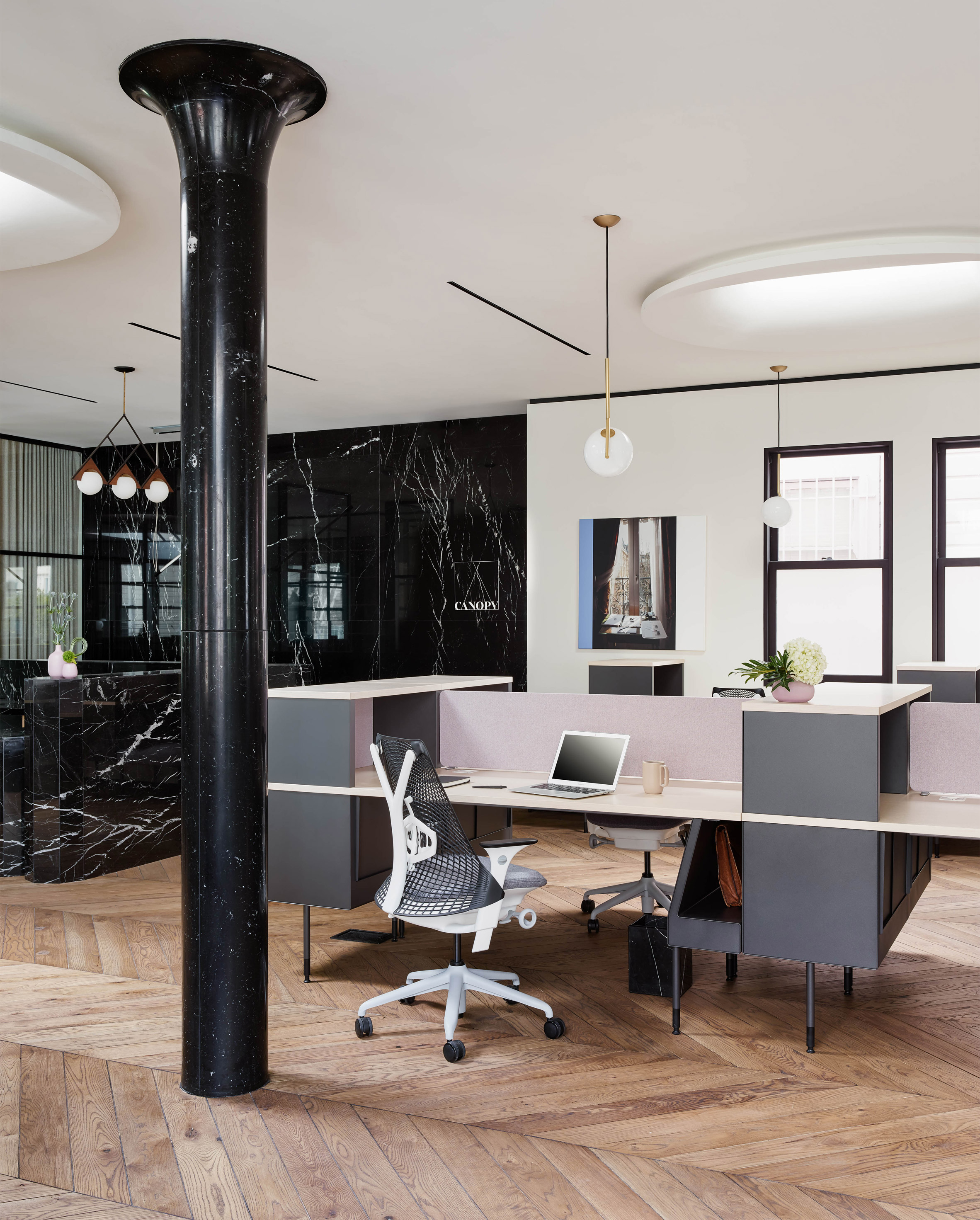 Canopy co-working space by Yves Behar