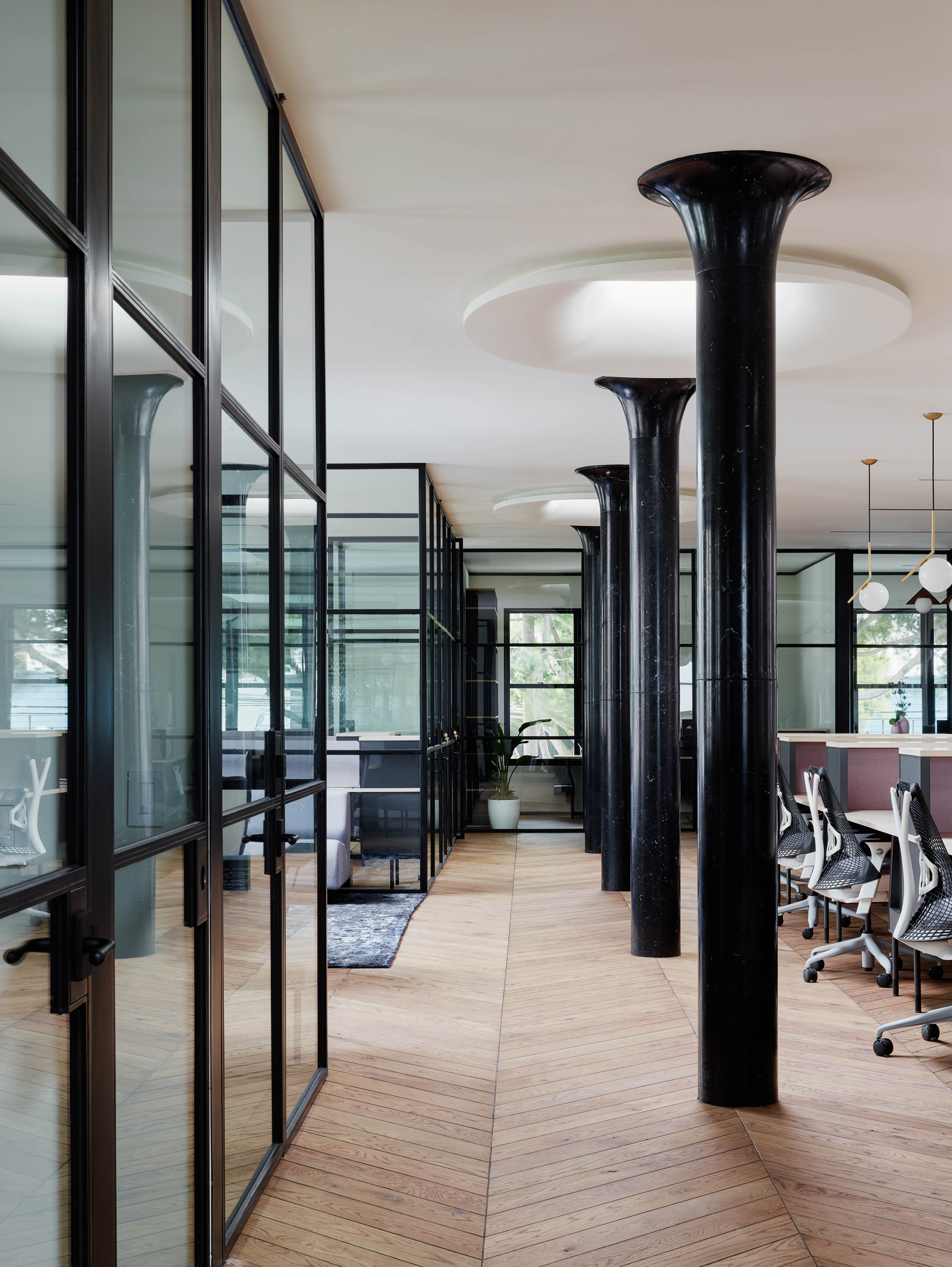 Canopy co-working space by Yves Behar