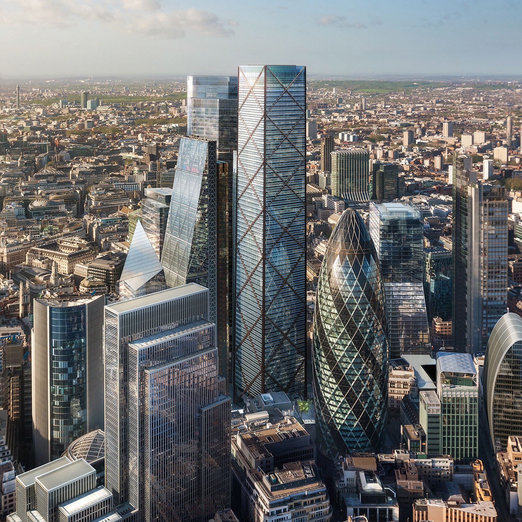 1 Undershaft planning permission by Eric Parry