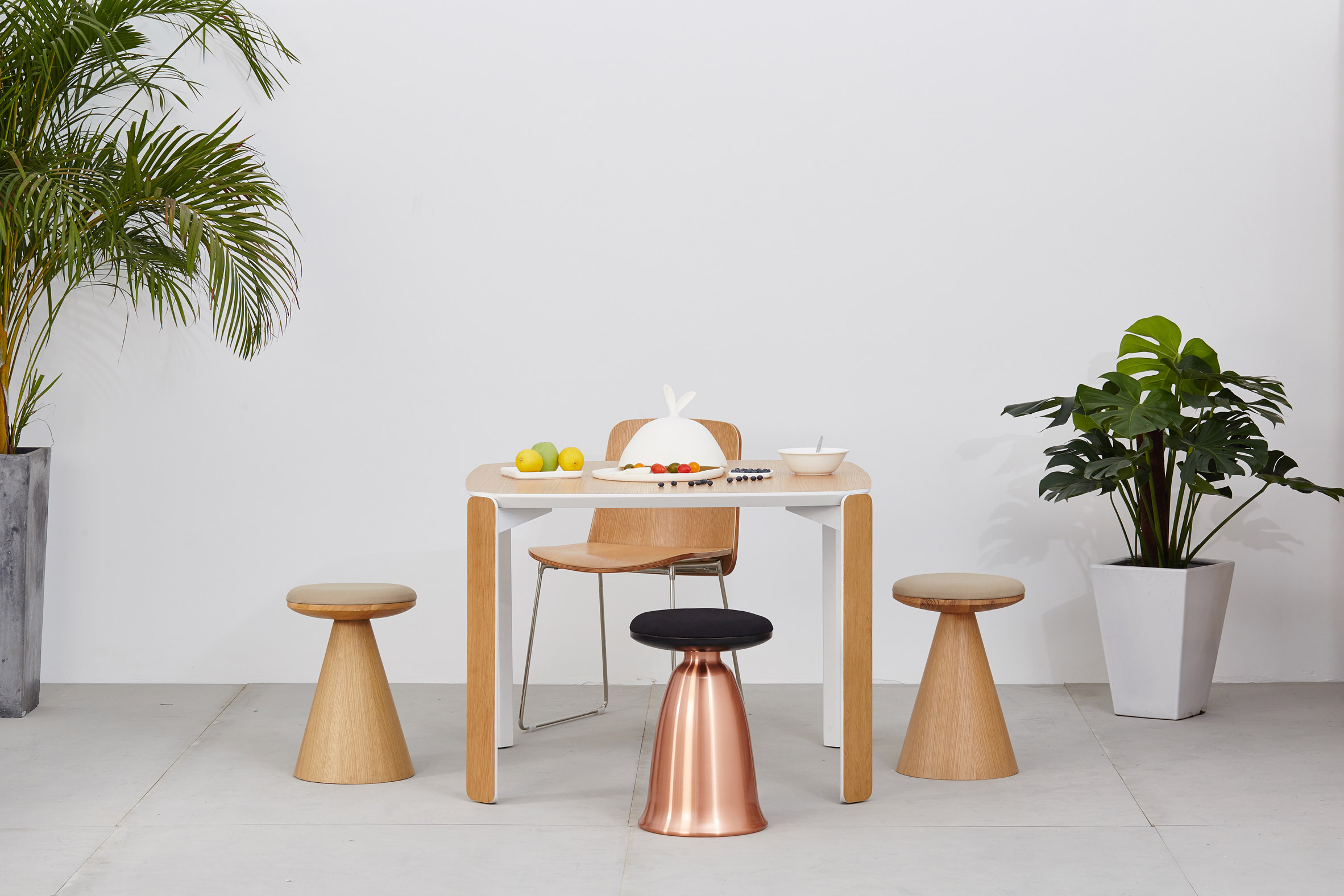 45 table system for Inyard by La Selva