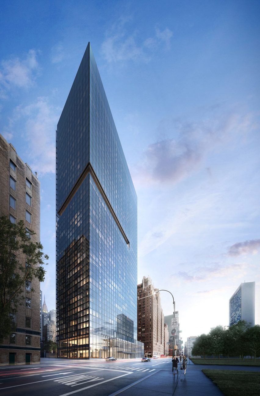Black Tower New York City by Richard Meier & Partners