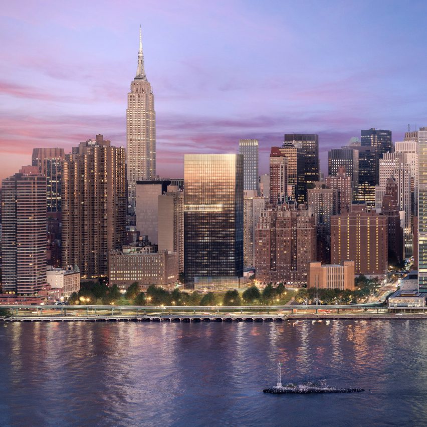 Black Tower New York City by Richard Meier & Partners