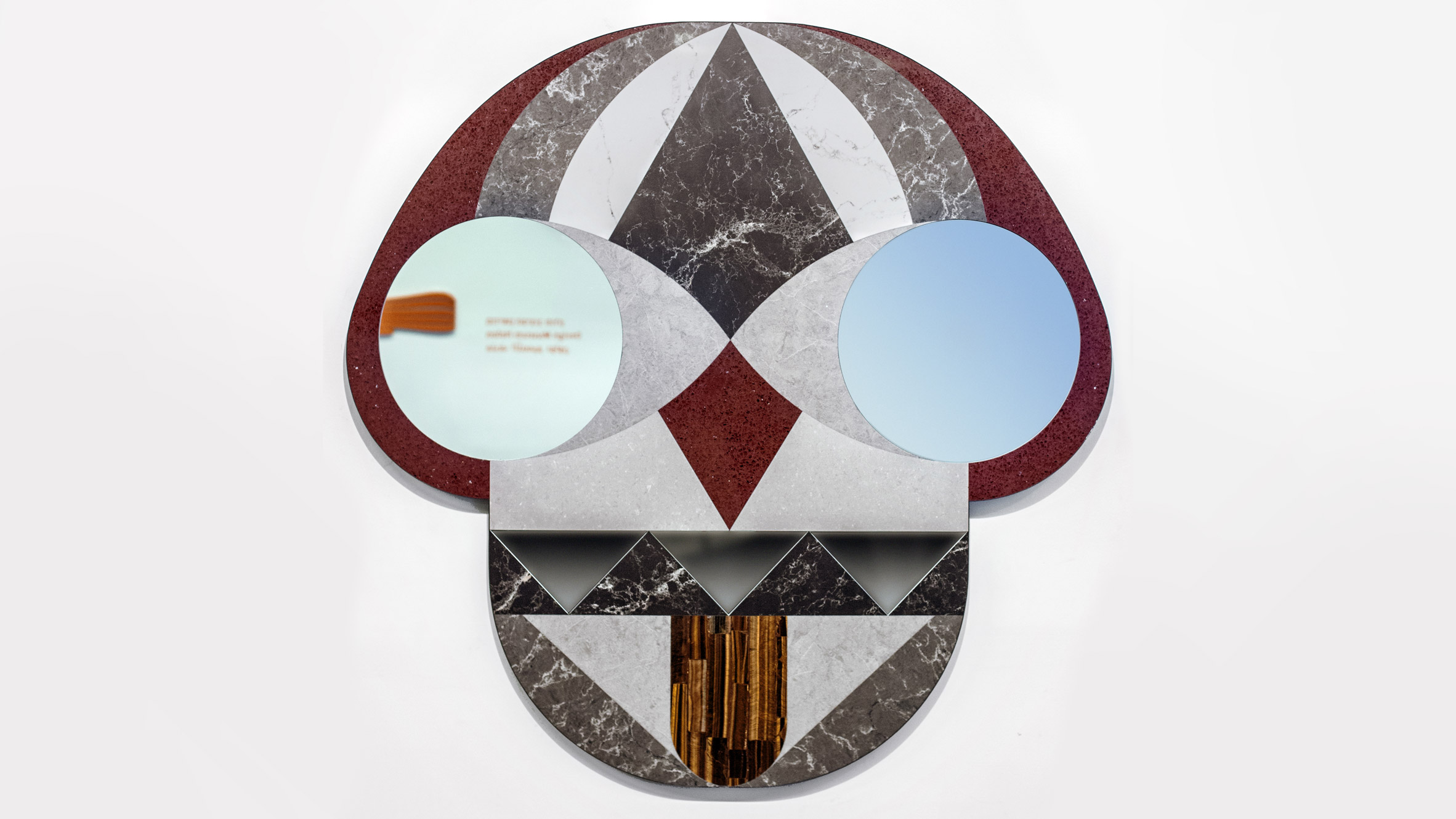 Jaime Hayon's mirror for Caesarstone