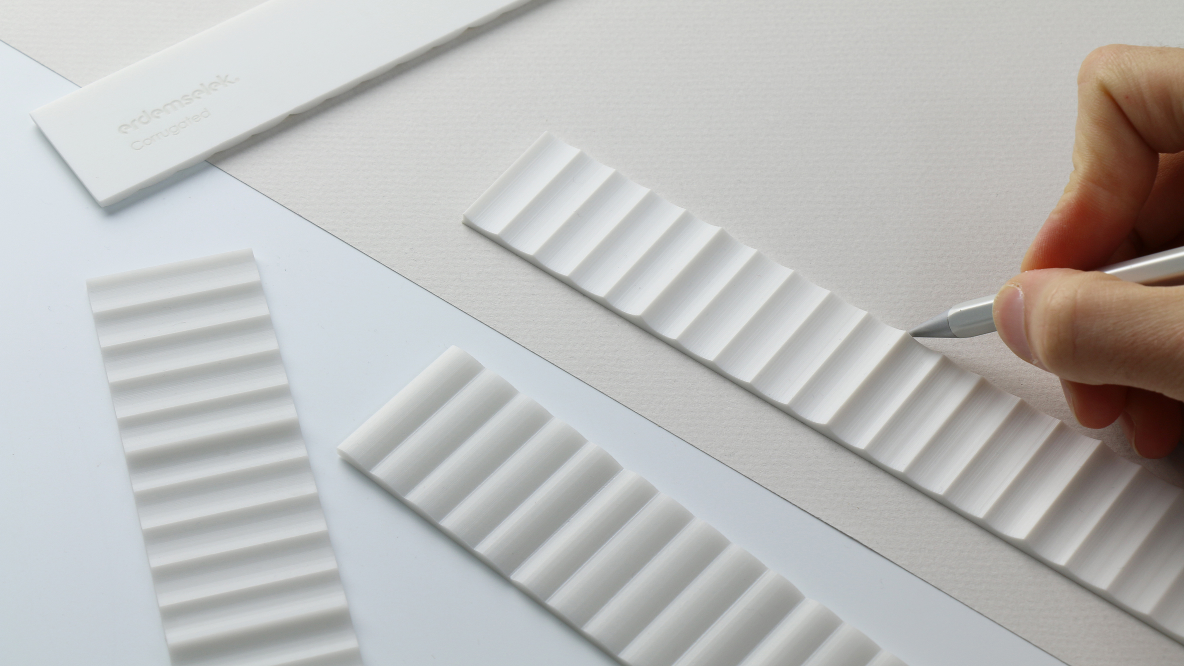 Corrugated Ruler by Erdem Selek