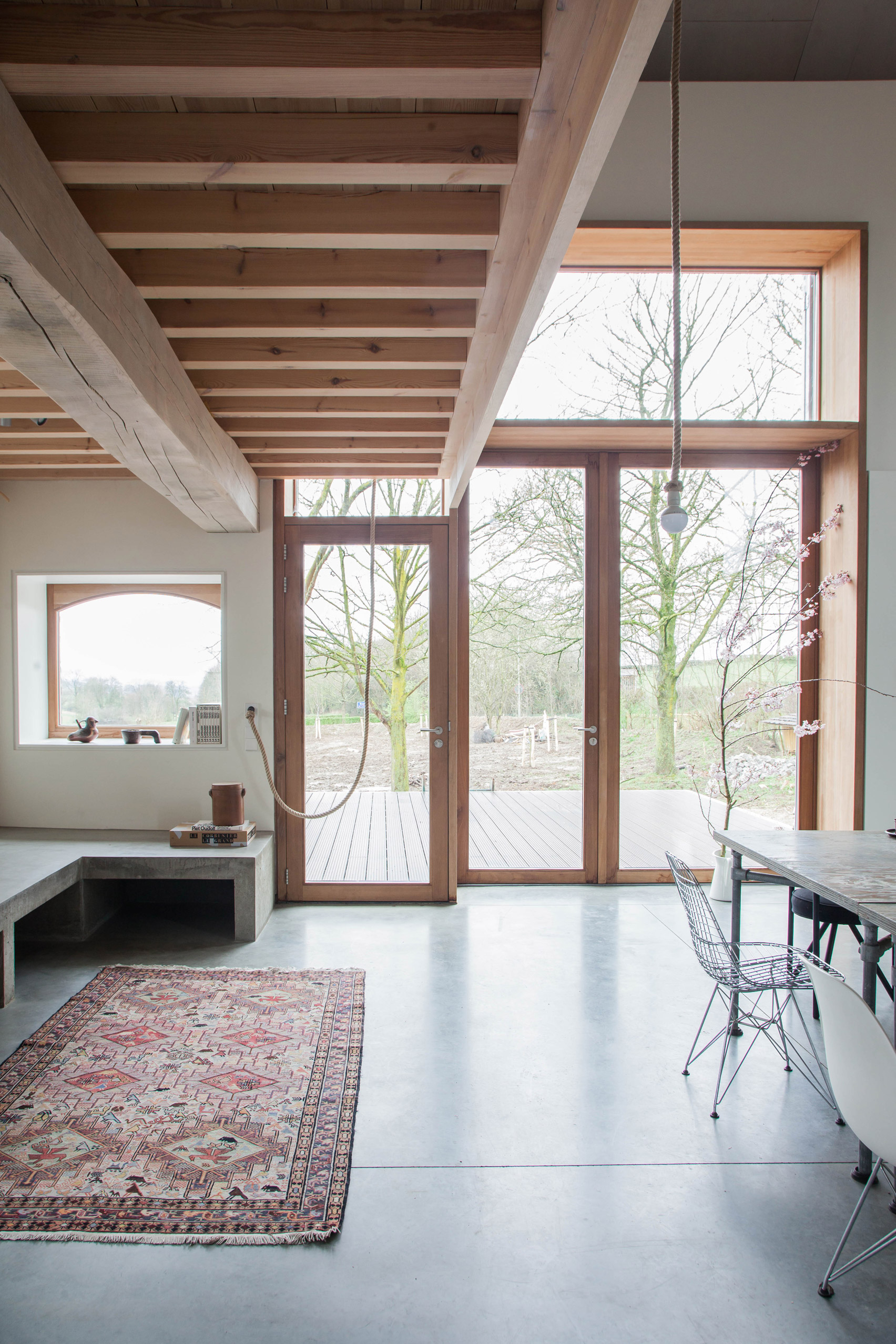 Dutch farmhouse conversion by Jeanne Dekkers Architects in Limburg