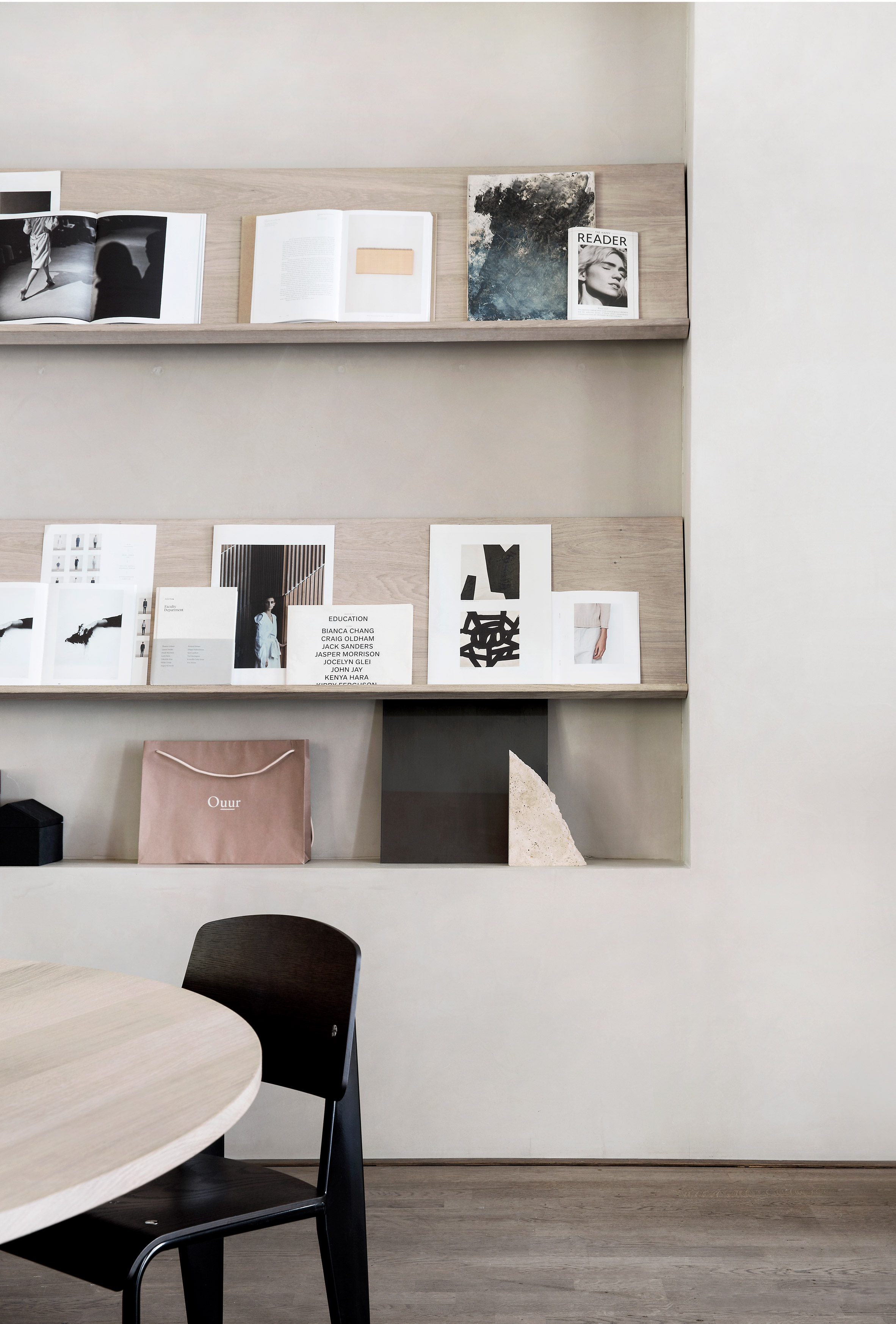Norm Architects creates workspace for Kinfolk magazine in Copenhagen