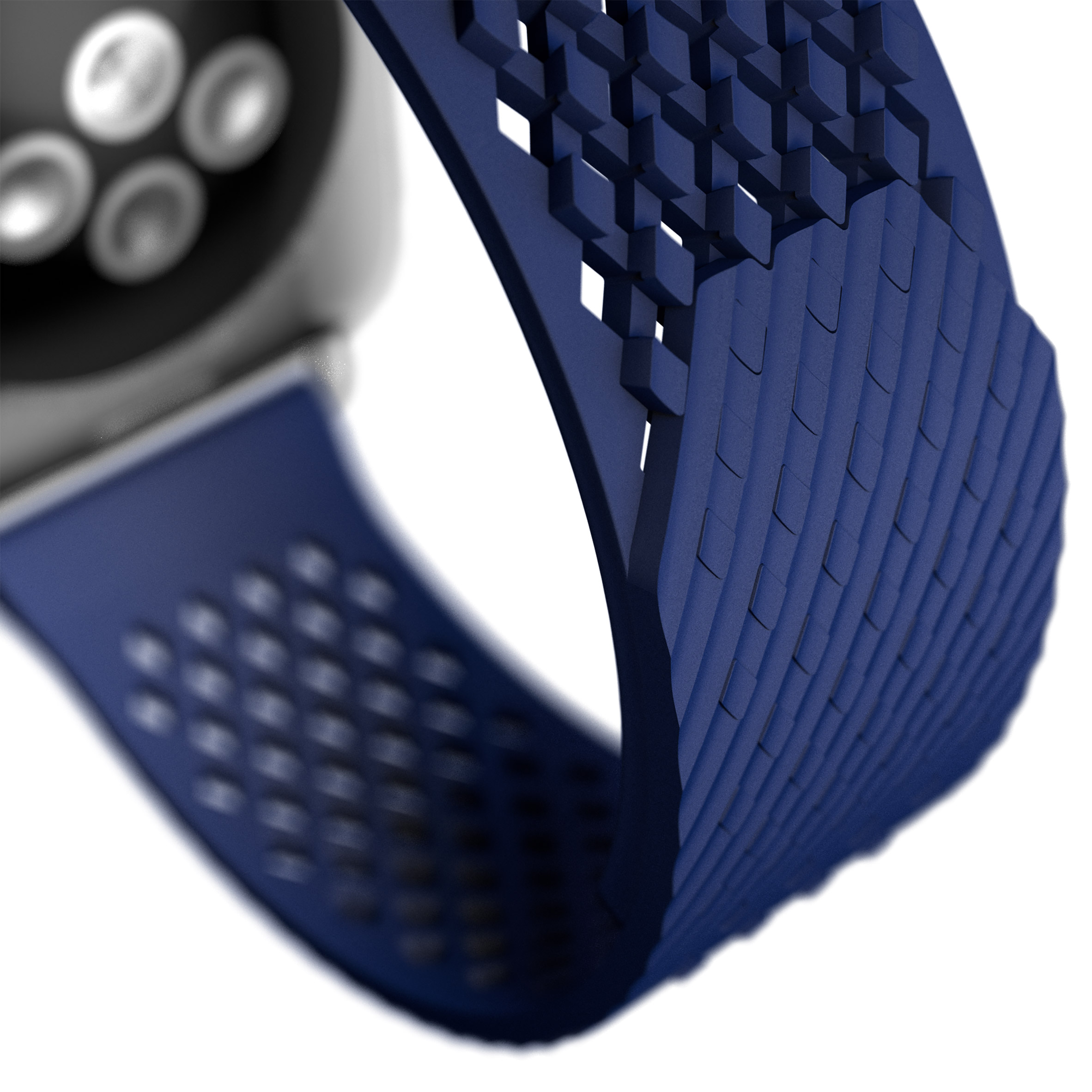 The Smart Minimalist - Upcycled LV Apple Watch Band 38-44mm