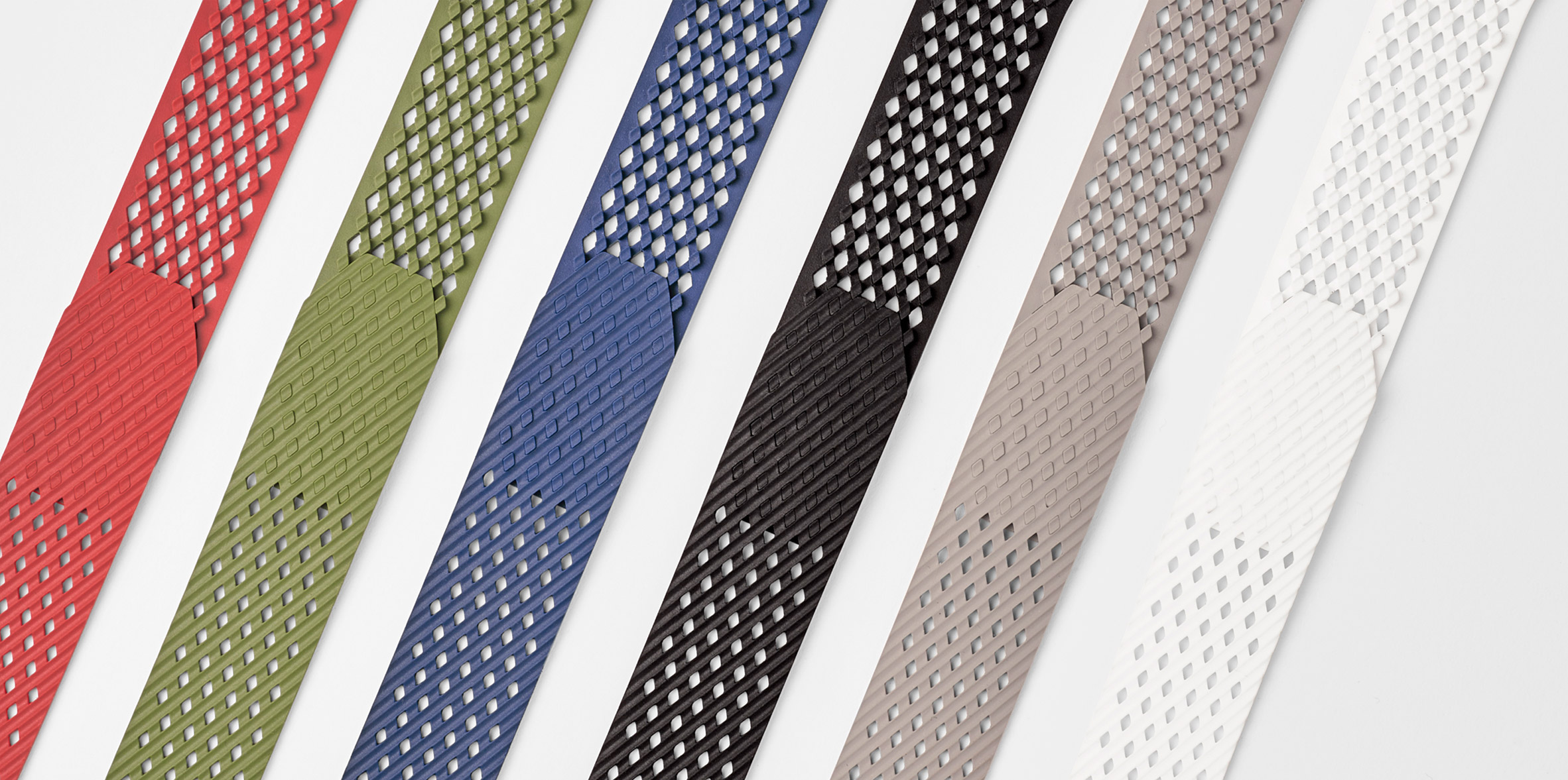 Benjamin Hubert designs self-gripping strap for Apple Watches