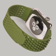 Benjamin Hubert designs self-gripping strap for Apple Watch