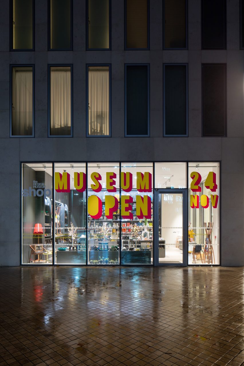 Design Museum opening