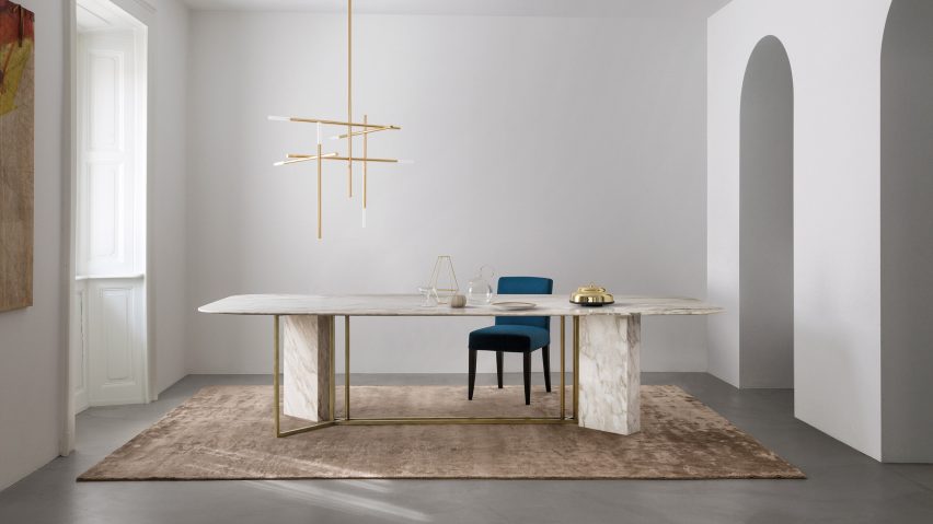 Plinto table collection by Meridiani