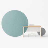 Rolling workspace by Nendo