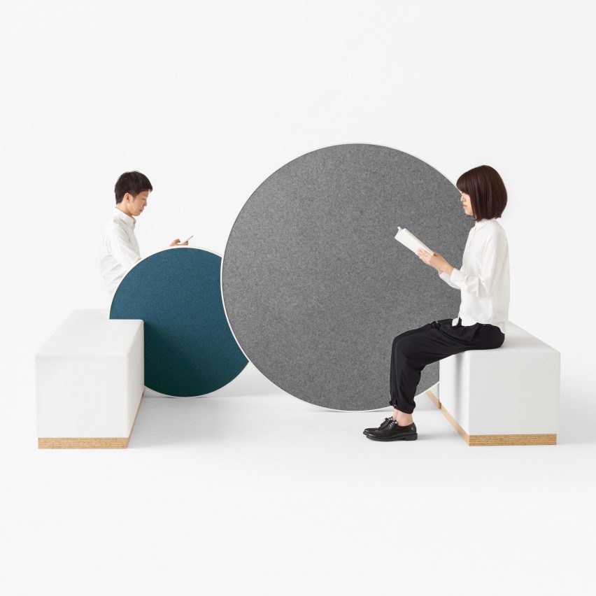 Rolling workspace by Nendo