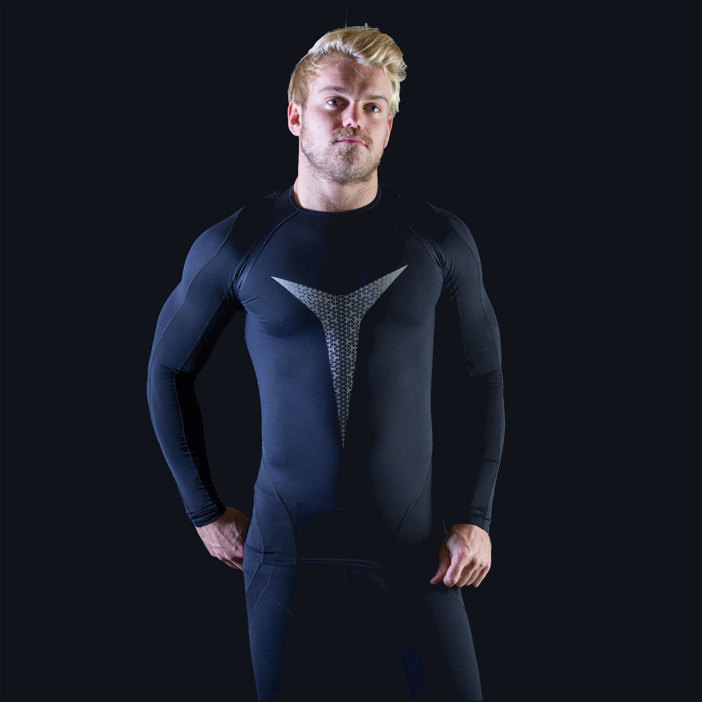 New Contour Compression activewear comes with built-in sports tape