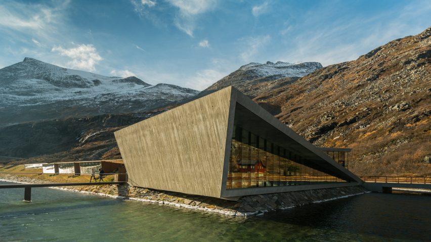 Reiulf Ramstad-designed Trollstigen Visitor Centre