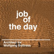 Job of the day: architect for Wolfgang Buttress