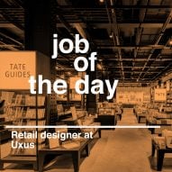 Job of the day: retail designer at Uxus