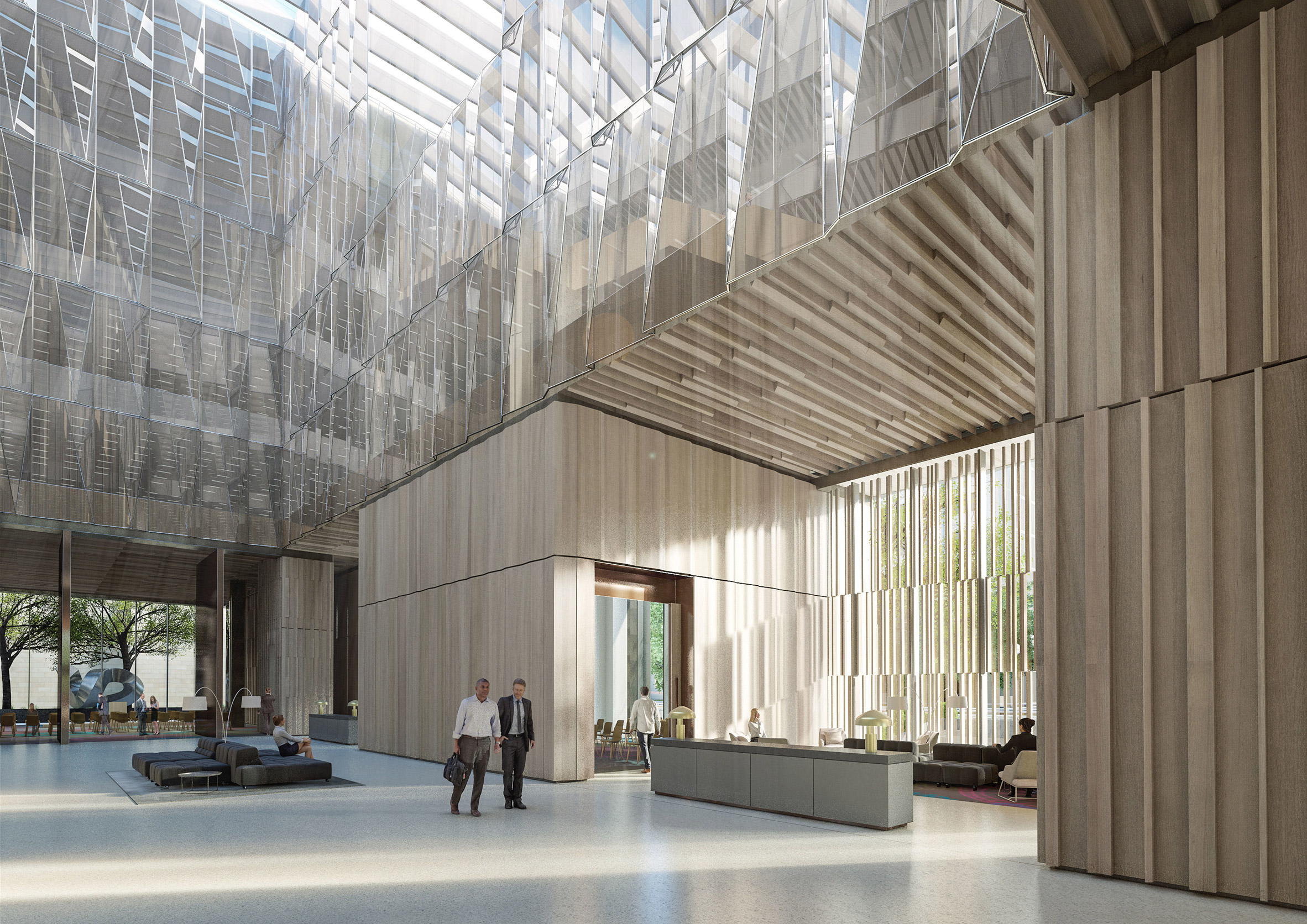Bates Smart unveils light-filled replacement for its Australian Embassy in Washington DC