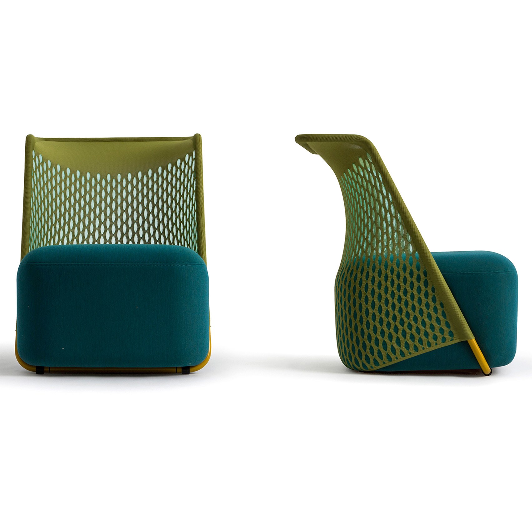 benjamin-hubert-layer-cradle-chair-moroso-greenery-pantone-colour-of-the-year-dezeen_1704