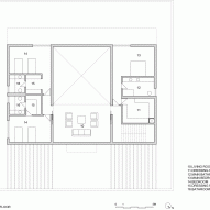 Domus Aurea by GLR Arquitectos and Alberto Campo Baeza, first floor plan