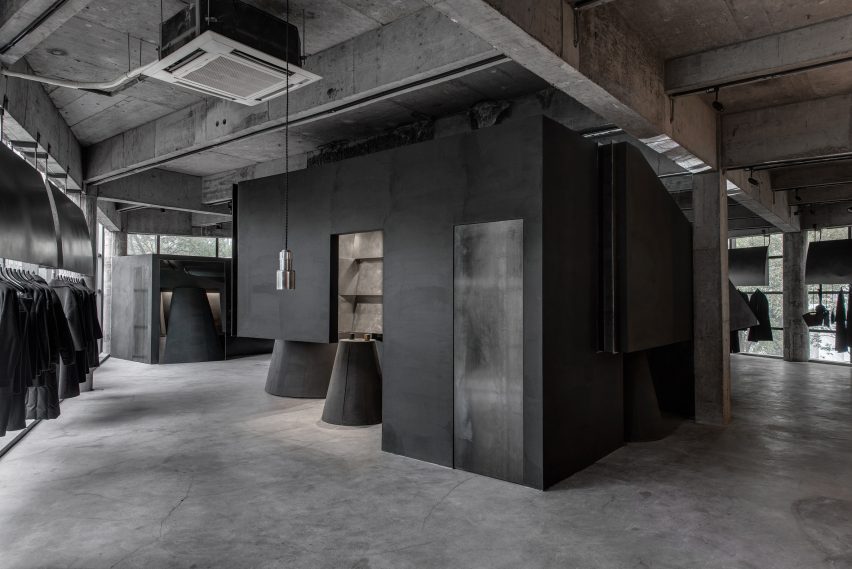 AN Design's interior for the Heike concept store in Hangzhou