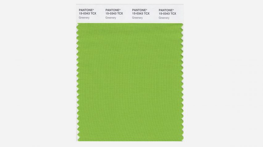 Pantone names Greenery its colour of the year 2017