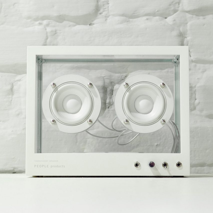 Small Transparent Speaker by People People