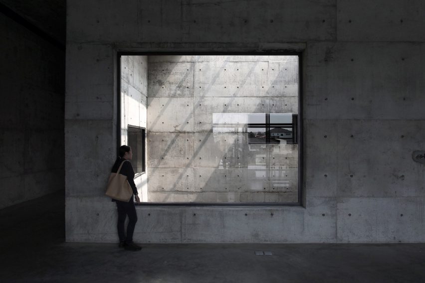Solid Concrete Gallery as Living Artwork by ASWA