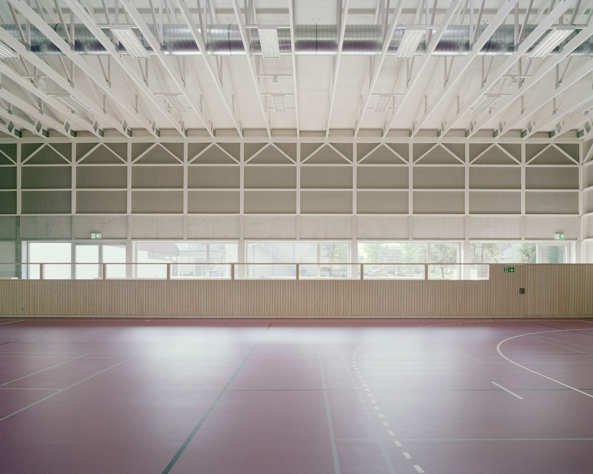 Sports Hall Haiming by Almannai Fischer