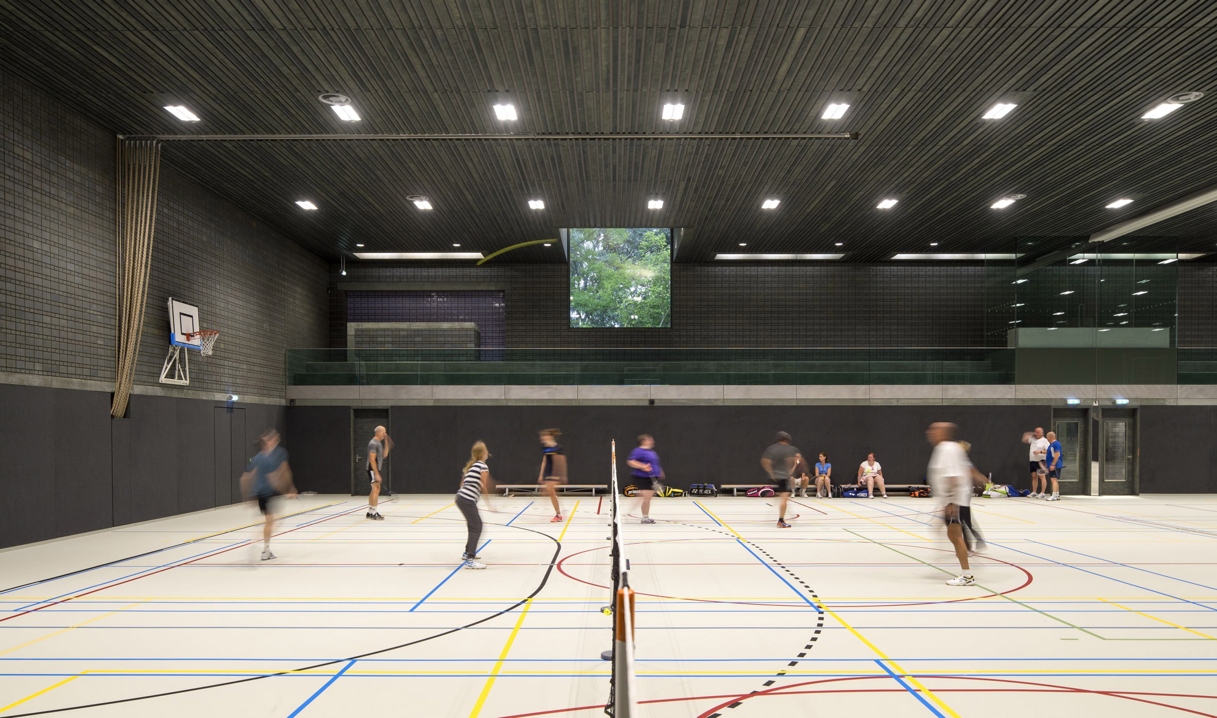 Sportscentre in Rotterdam by Koen van Velsen architects architecture netherlands