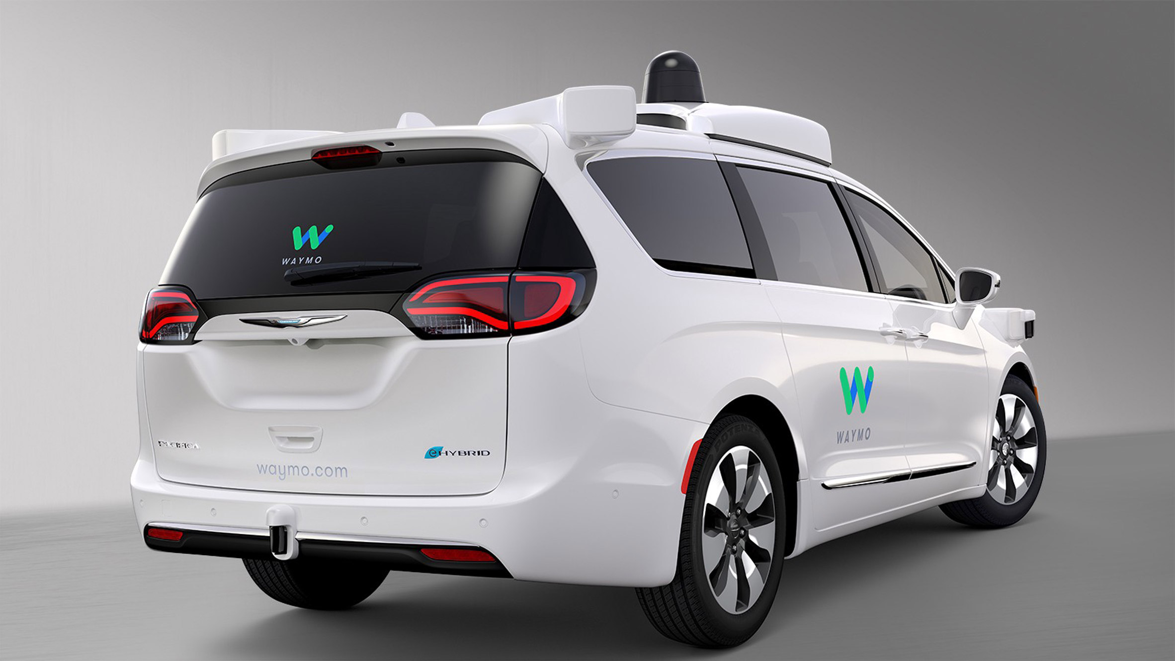 Waymo Chrysler self-driving car